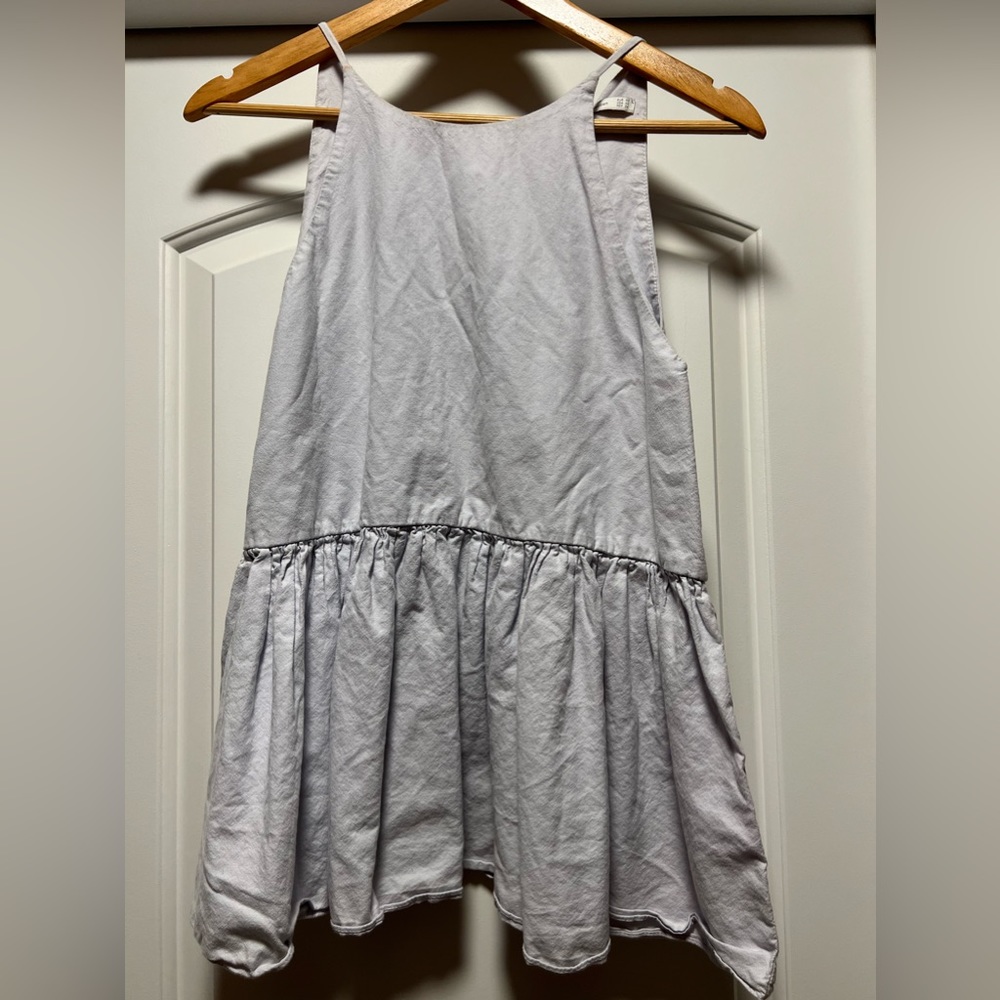 Zara Trafaluc Collection Blue Sleeveless Top XS
